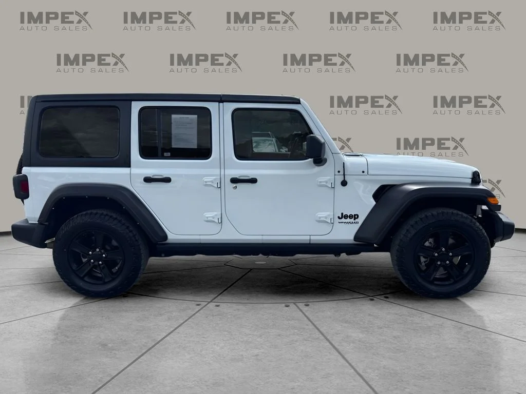 Used 2021 White Jeep Unlimited Sport Altitude image 6
