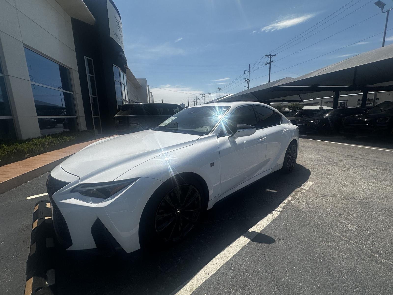 Used 2024 Ultra White Lexus IS 350 F SPORT Design image 1