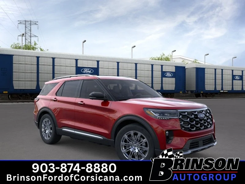 New 2026 Rapid Red Metallic Tinted Clearcoat Ford Platinum™ image 7