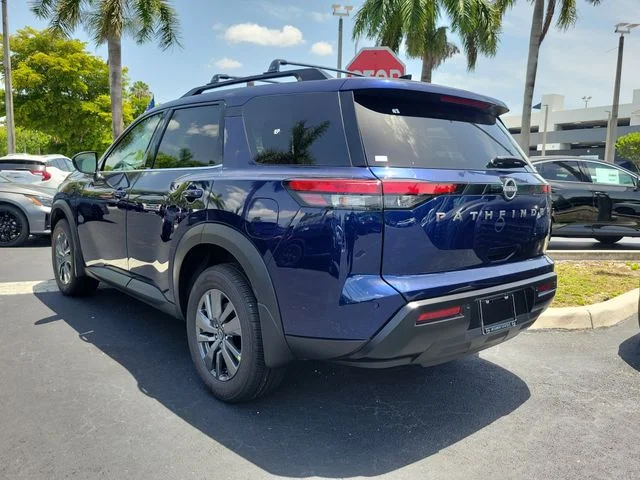 New 2026 Deep Ocean Blue Pearl Nissan SV image 6