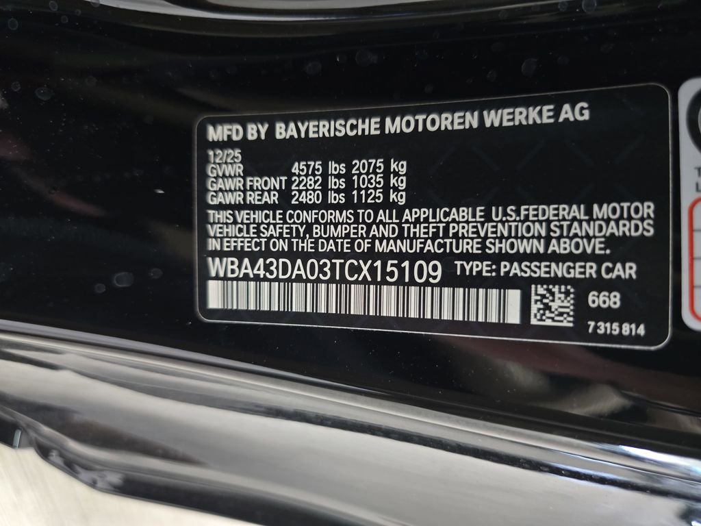 New 2026 Jet Black BMW 430i image 20