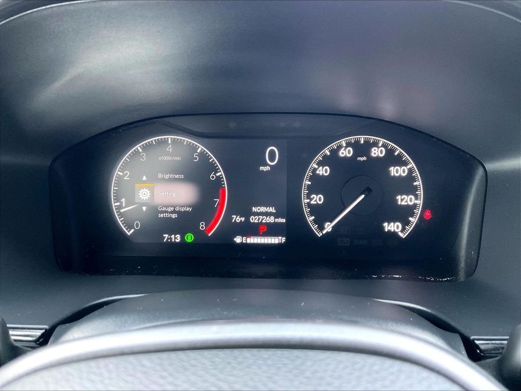Used 2024 Blue Honda EX image 25