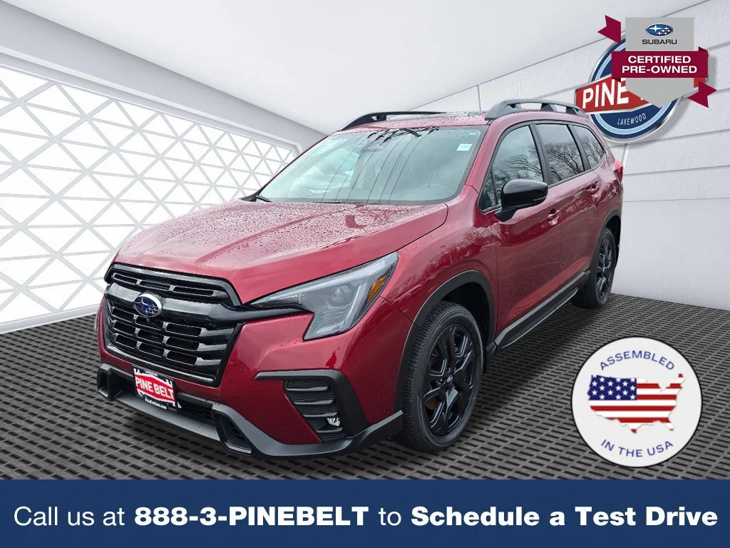 Used 2026 Crimson Red Pearl Subaru Onyx Edition Touring image 1
