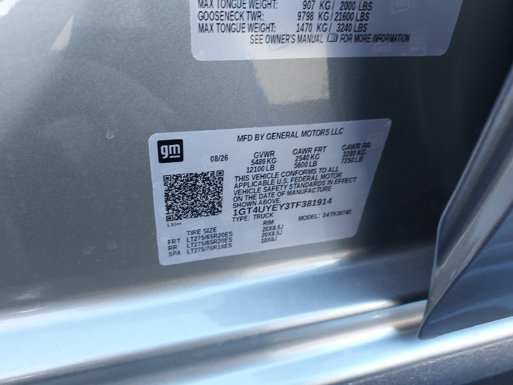 New 2026 Sterling Metallic GMC Denali Ultimate image 25