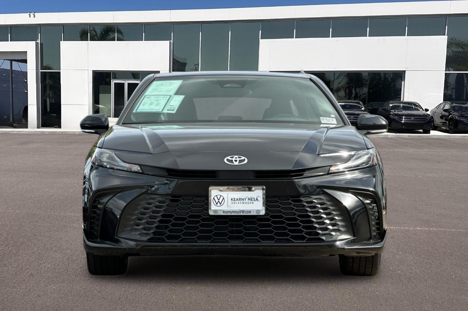 Used 2025 Midnight Black Metallic Toyota SE image 8