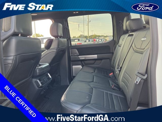 Used 2024 White Metallic Ford Platinum image 13