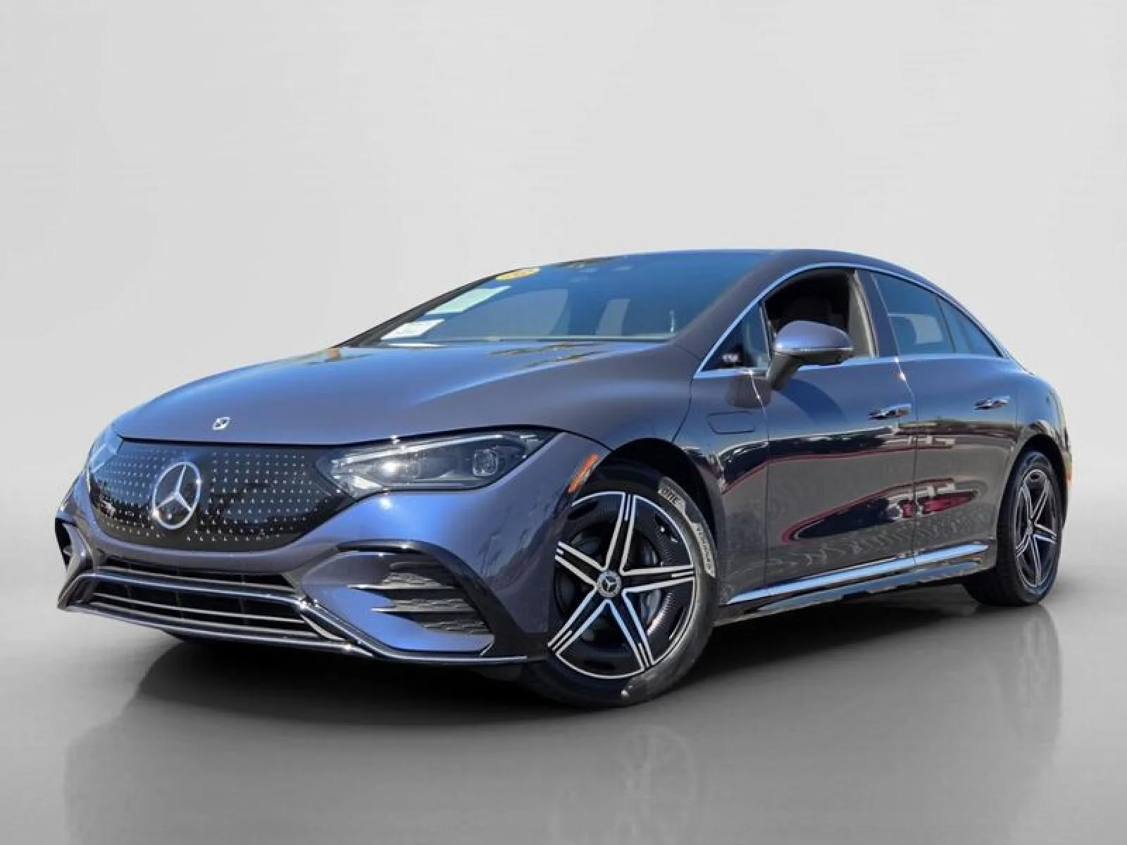 Certified Used 2023 Twilight Blue Metallic Mercedes-Benz EQE 350+ image 1