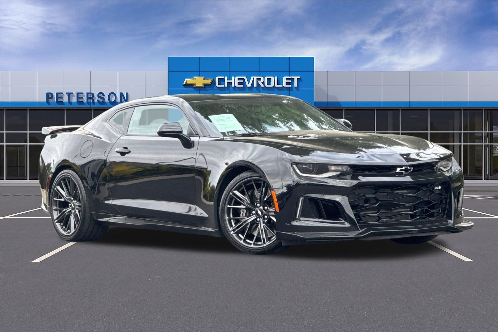 Used 2018 Black Chevrolet ZL1 image 2