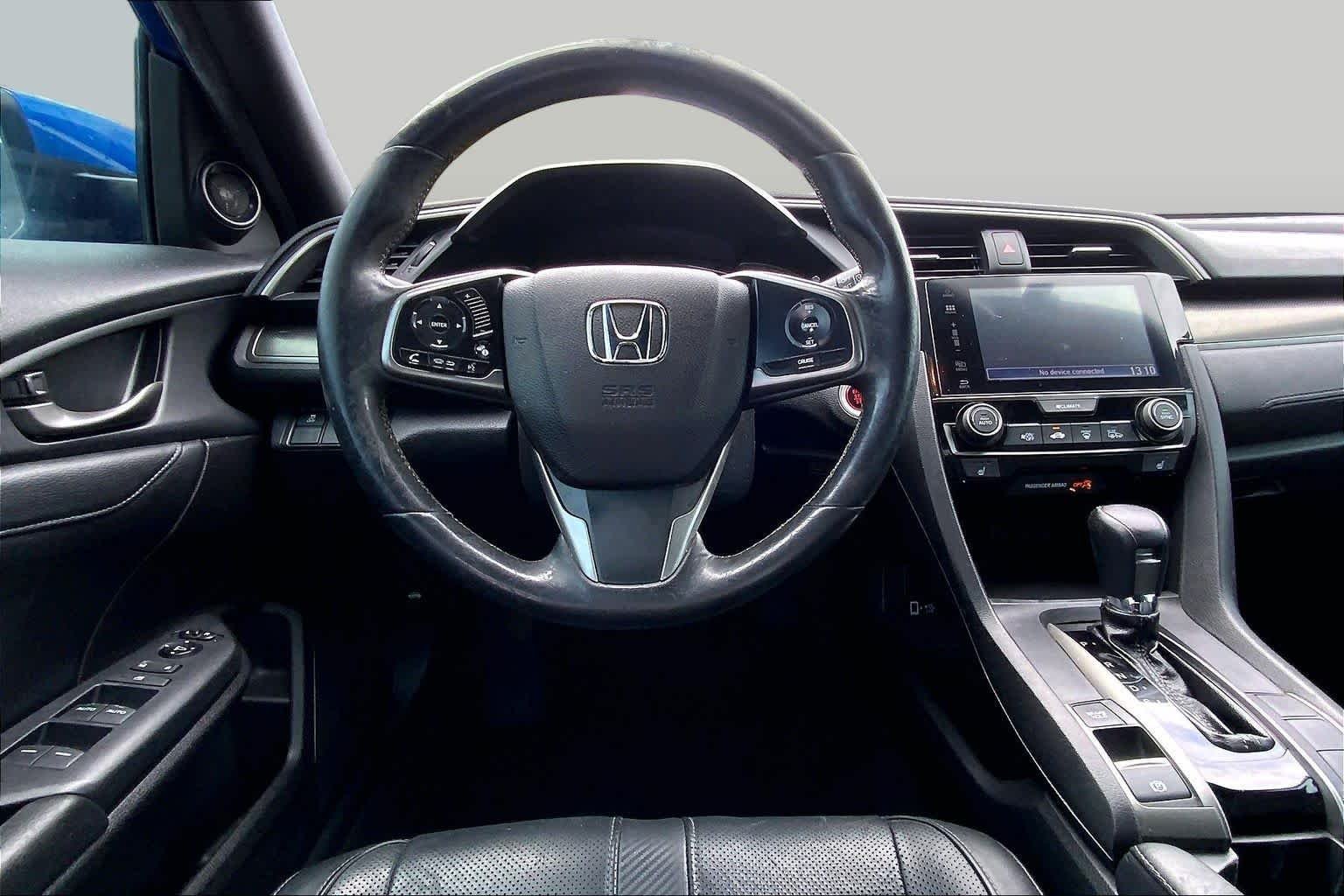 Used 2017 Aegean Blue Metallic Honda EX-L Navi image 6