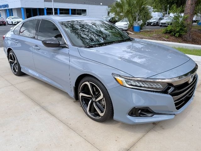 Certified Used 2021 Silver Honda Sport 2.0T image 2