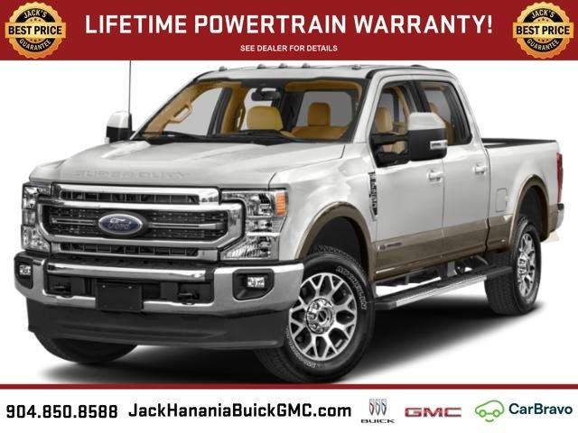 Used 2022 Blue Ford Lariat image 1