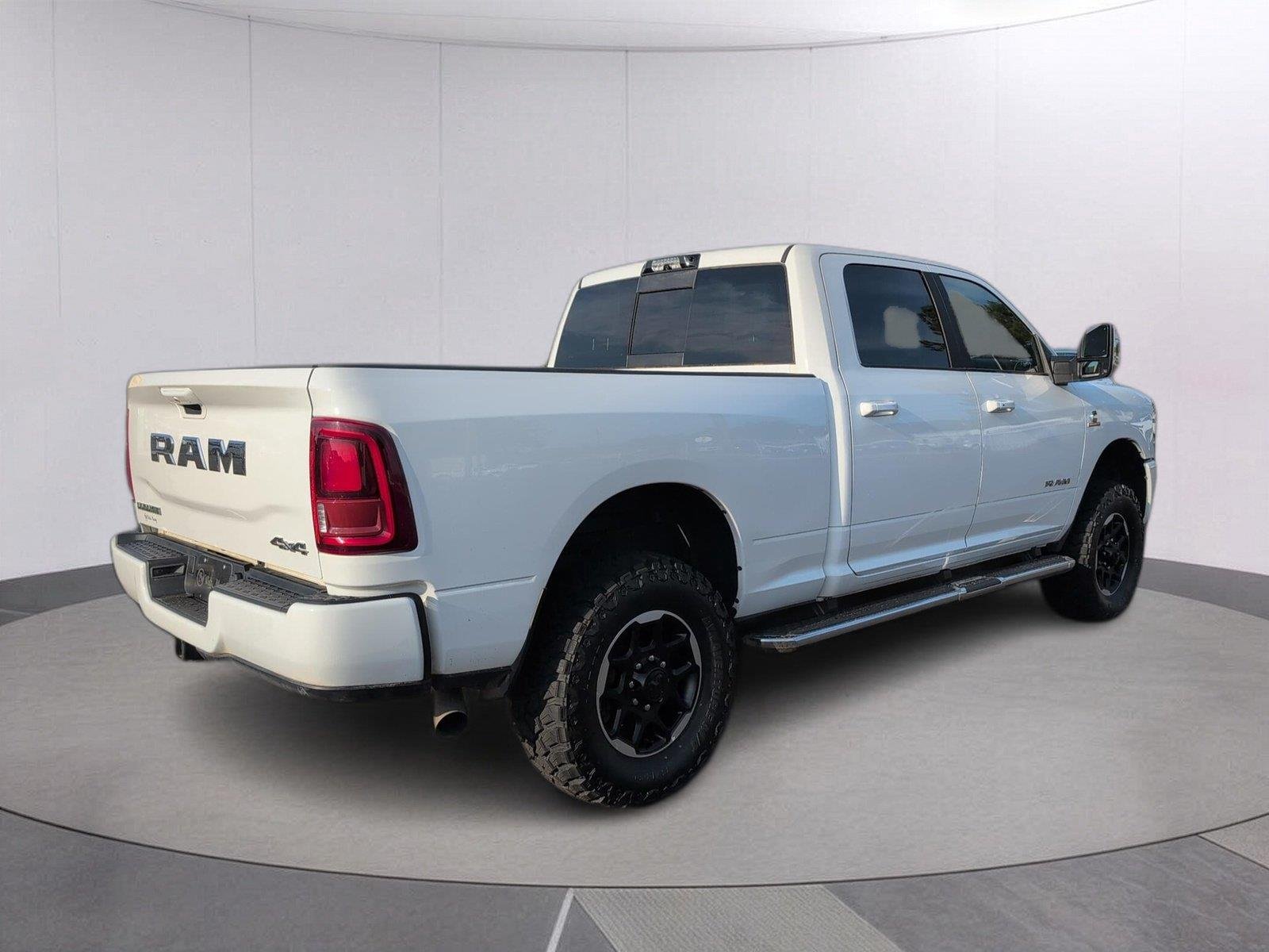 Used 2025 Bright White Clearcoat Ram Laramie image 7