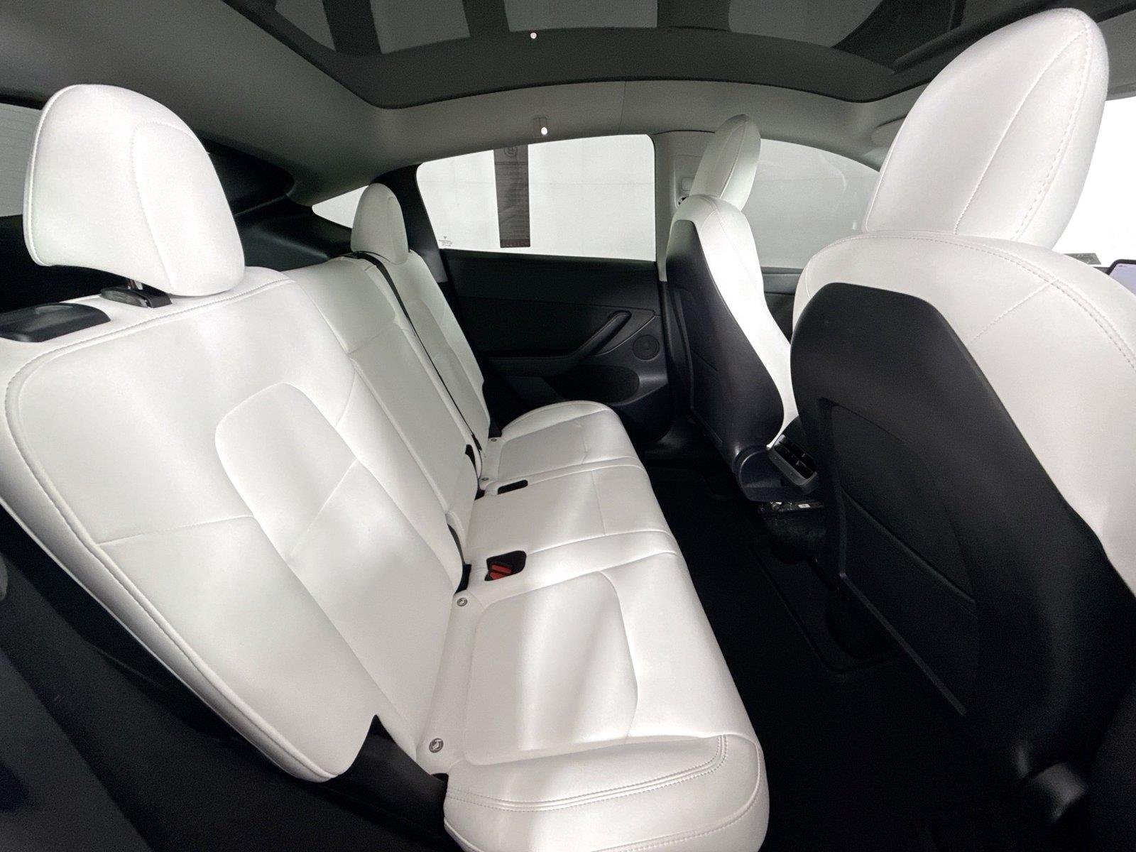 Used 2023 Pearl White Multi-Coat Tesla Long Range image 37