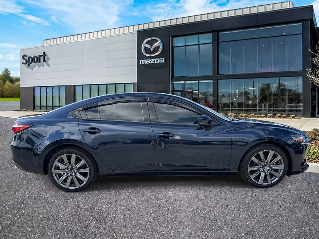 Used 2021 Blue Mazda Touring image 2
