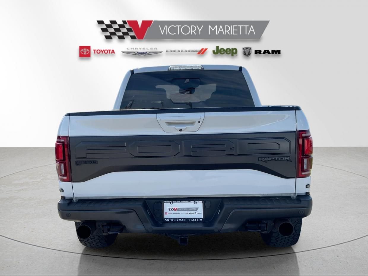 Used 2018 White Ford Raptor image 4