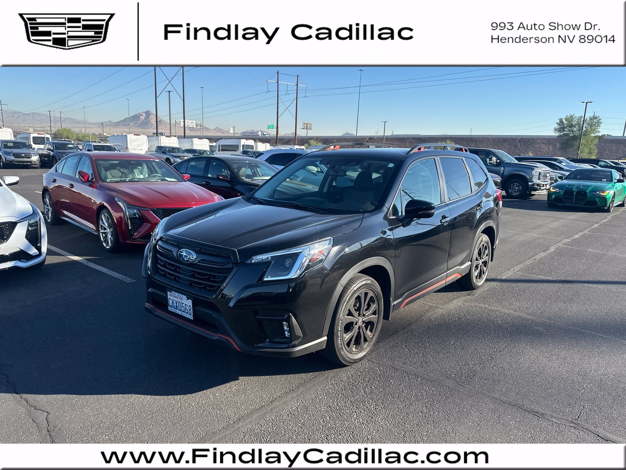 Used 2023 Black Subaru Sport image 1