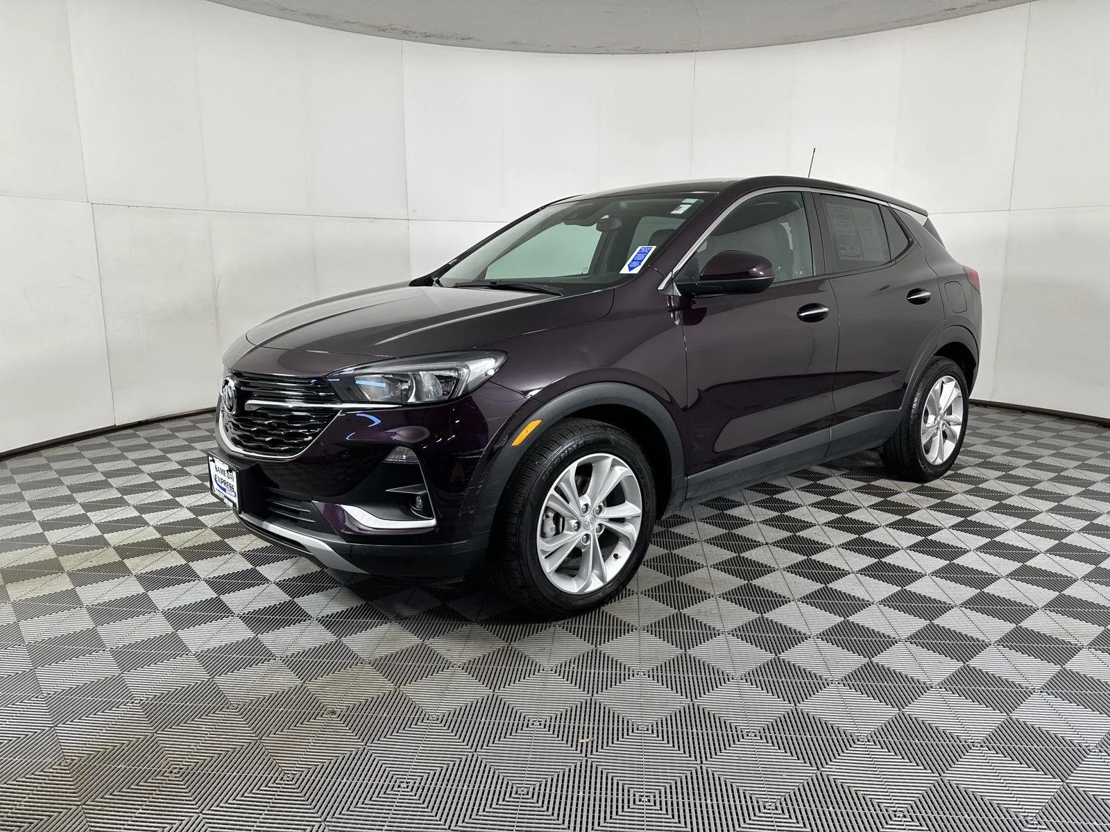 Used 2021 Black Currant Metallic Buick Preferred image 4