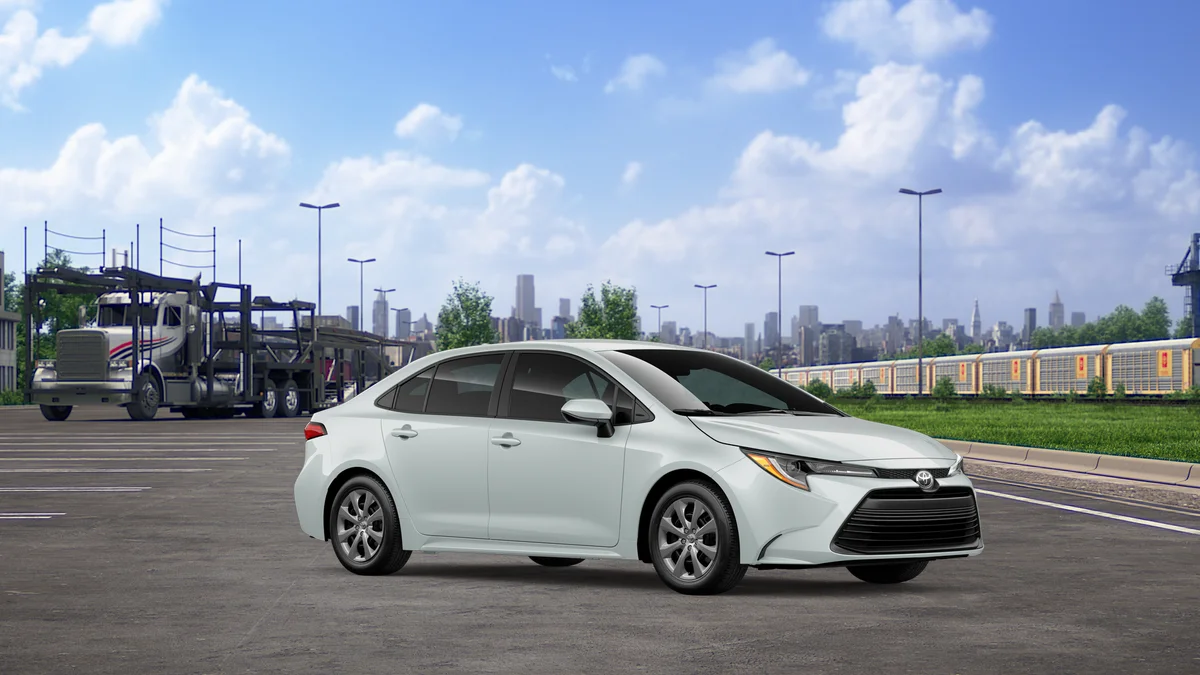 New 2026 Wind Chill Pearl Toyota LE image 14
