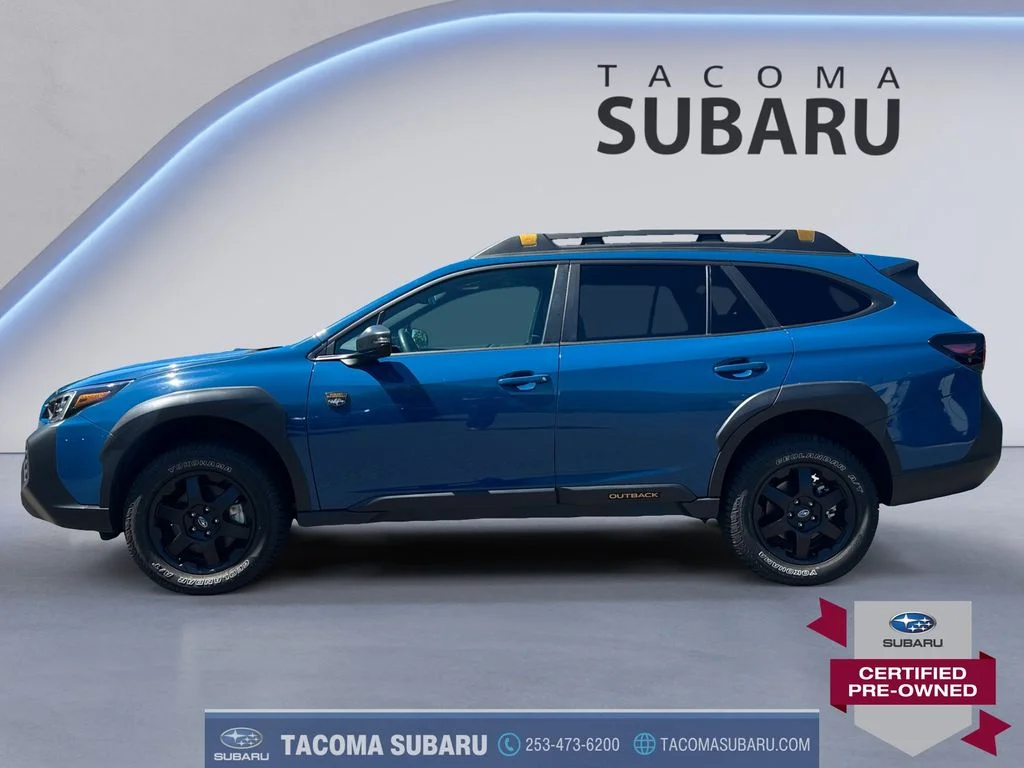 Certified Used 2025 Blue Subaru Wilderness image 2
