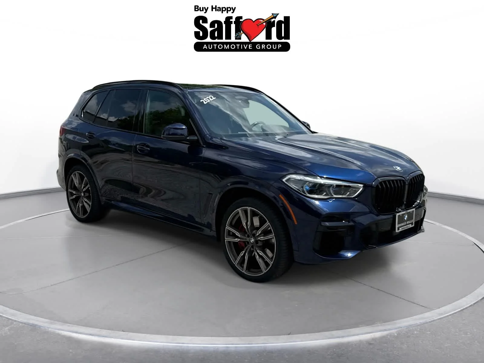 Used 2022 Tanzanite Blue II Metallic BMW M50i image 20