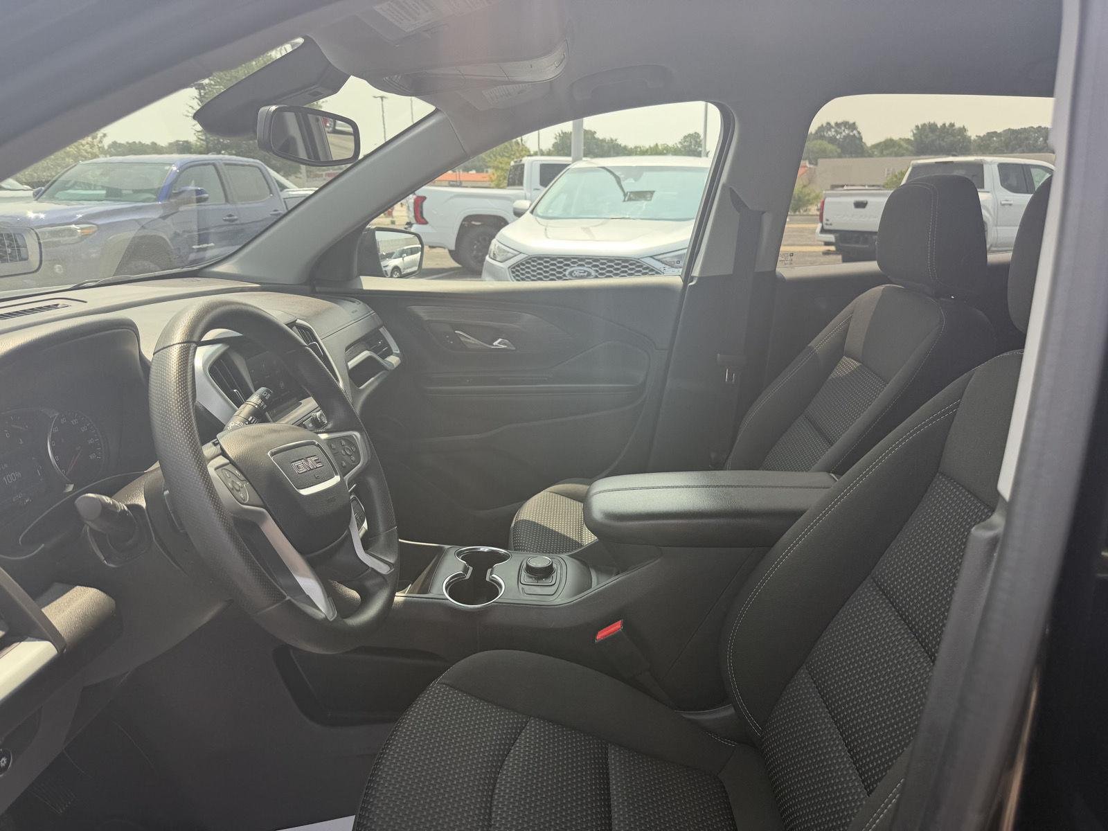 Used 2024 Ebony Twilight Metallic GMC SLE image 12