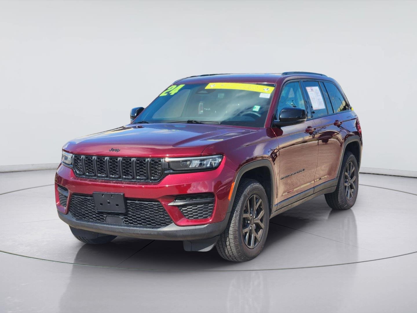 Used 2024 Velvet Red Pearlcoat Jeep Altitude image 3