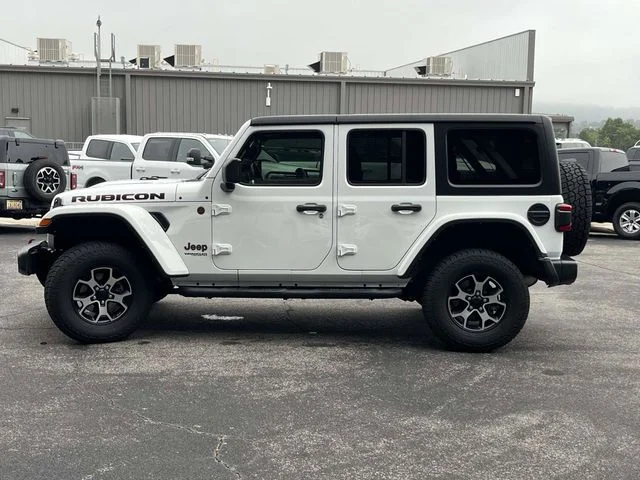 Certified Used 2022 White Jeep Unlimited Rubicon image 7