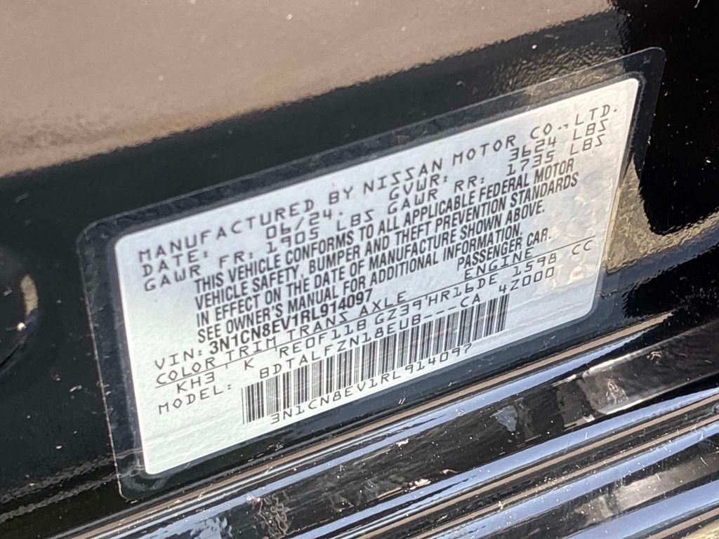 Used 2024 Black Nissan 1.6 SV image 21