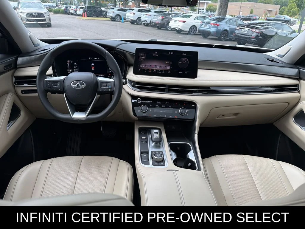 Certified Used 2023 Majestic White INFINITI LUXE image 2