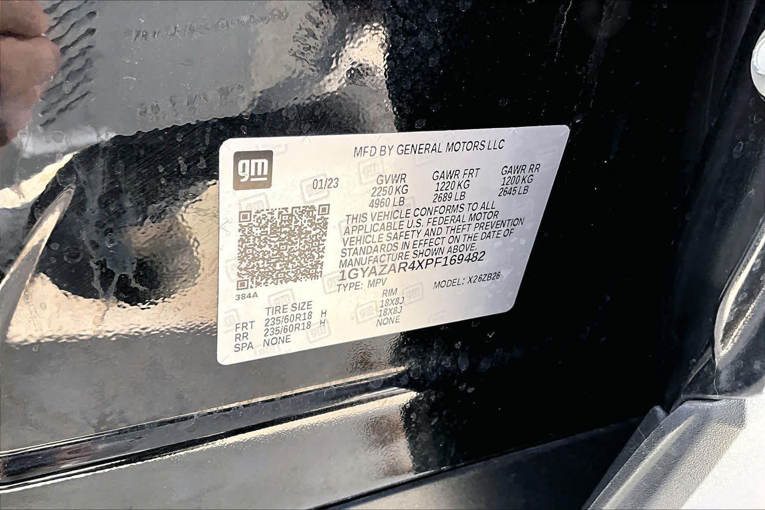 Used 2023 Stellar Black Metallic Cadillac FWD Luxury image 63