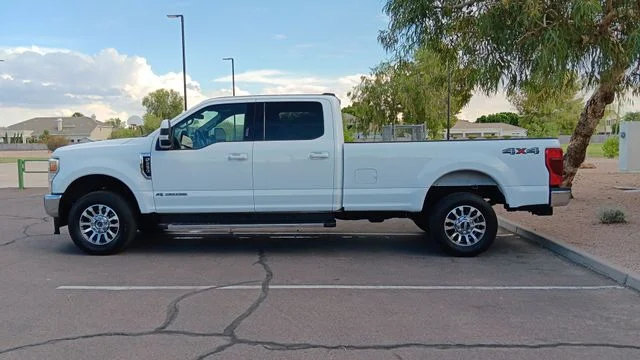 Used 2021 White Ford Lariat image 4