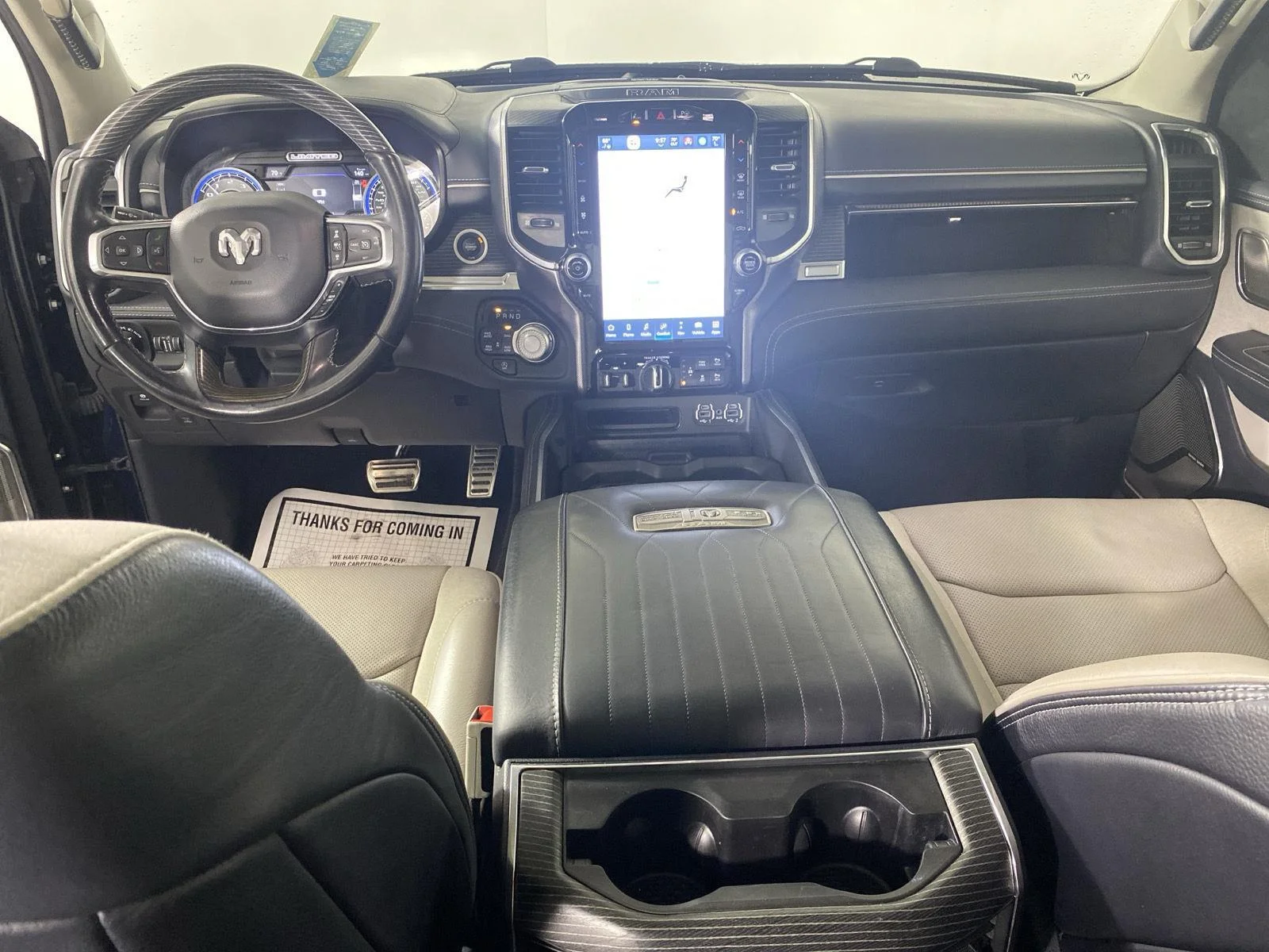 Used 2022 Patriot Blue Pearlcoat Ram Limited image 16