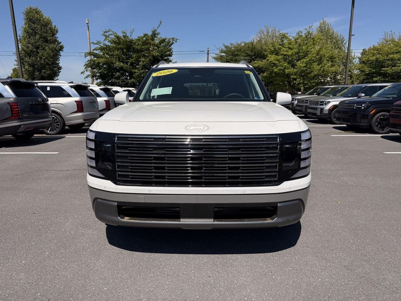 New 2026 Creamy White Pearl Hyundai SEL AWD image 8