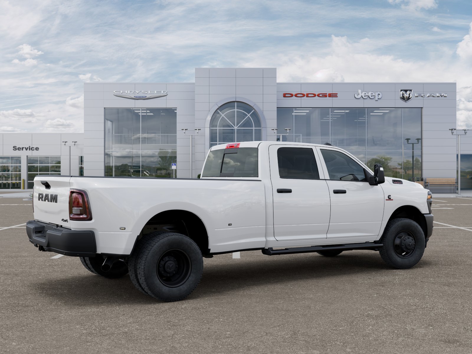 New 2026 Bright White Clear-Coat Exterior Paint RAM Tradesman image 29