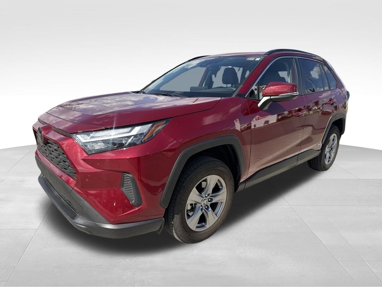 Certified Used 2025 Red Toyota XLE image 1