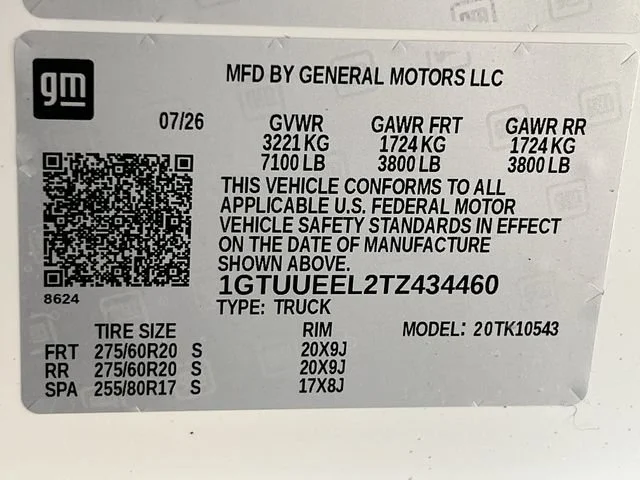 New 2026 Summit White GMC AT4 image 20