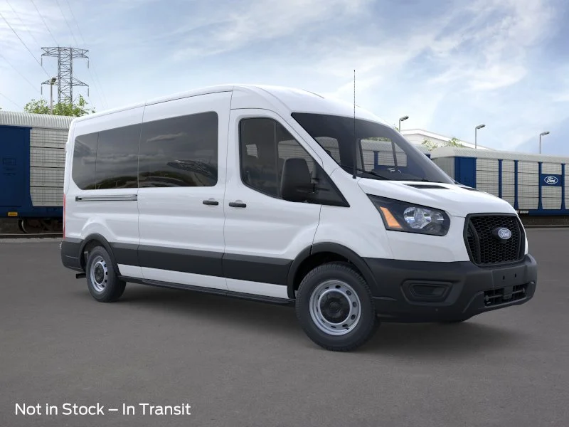 New 2026 Oxford White Ford Passenger Van XL image 7