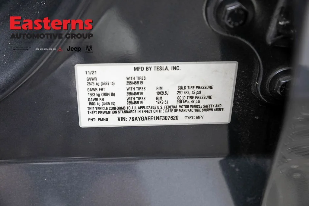 Used 2022 Gray Tesla Long Range image 28
