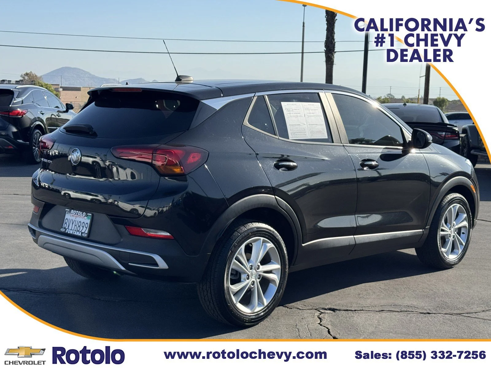 Used 2021 Ebony Twilight Metallic Buick Preferred image 6