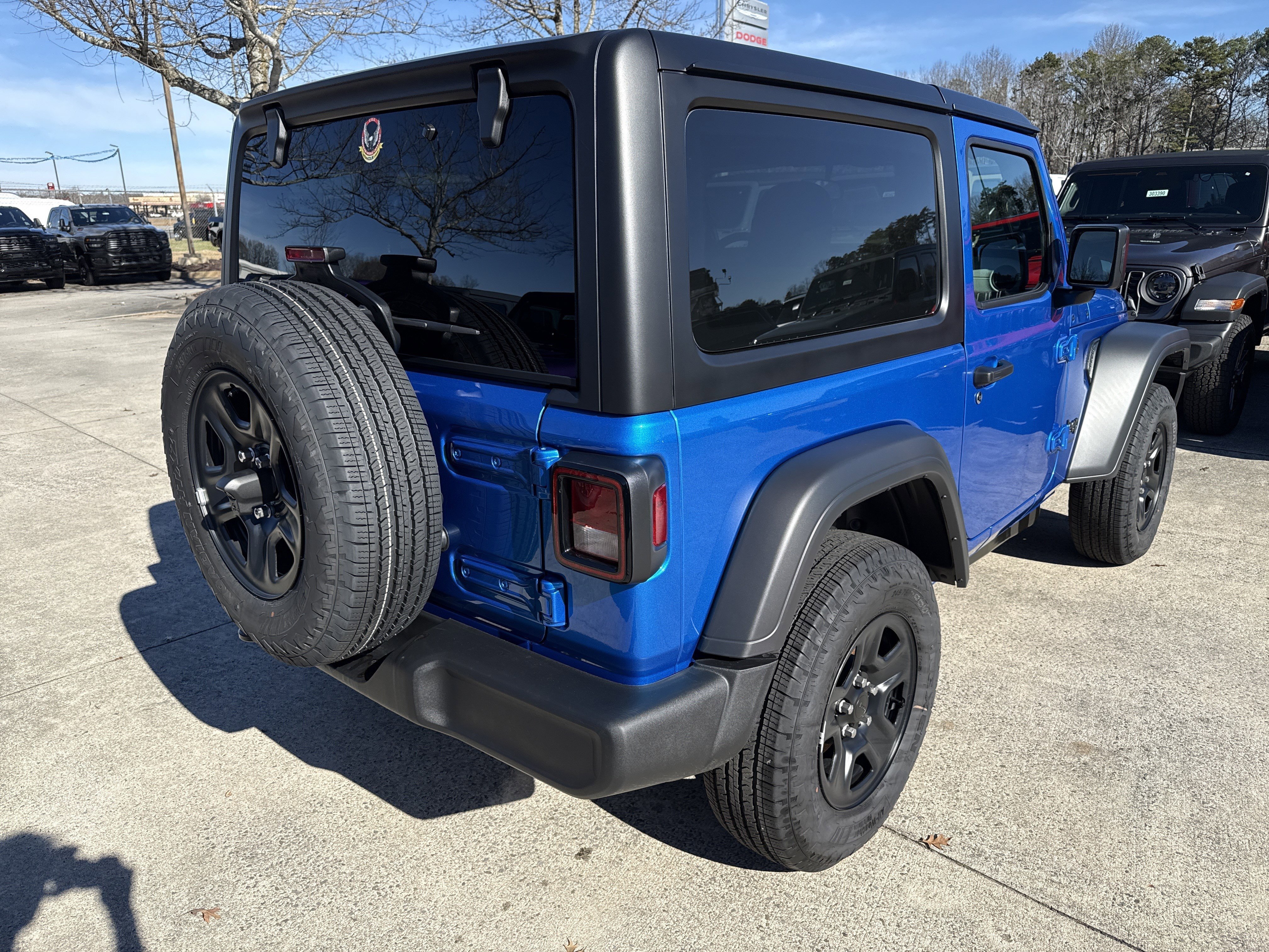 New 2026 Hydro Blue Pearlcoat Jeep Sport image 7