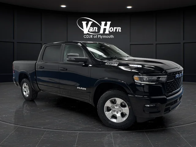 New 2026 Diamond Black Crystal Pearl-Coat Exterior Paint RAM Big Horn/Lone Star image 41