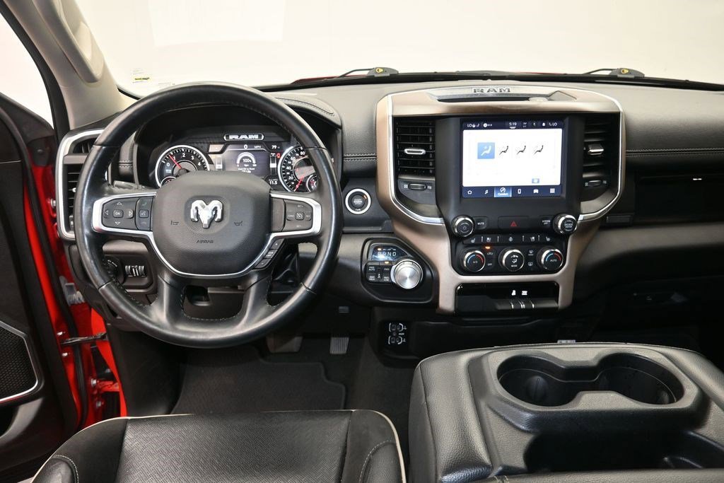 Used 2022 Flame Red Clearcoat Ram Laramie image 12