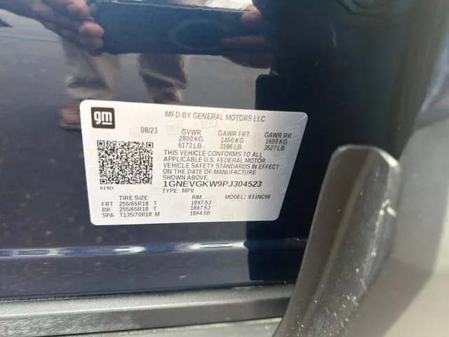 Used 2023 NORTHSKY BLUE METALLIC Chevrolet LT Cloth image 35