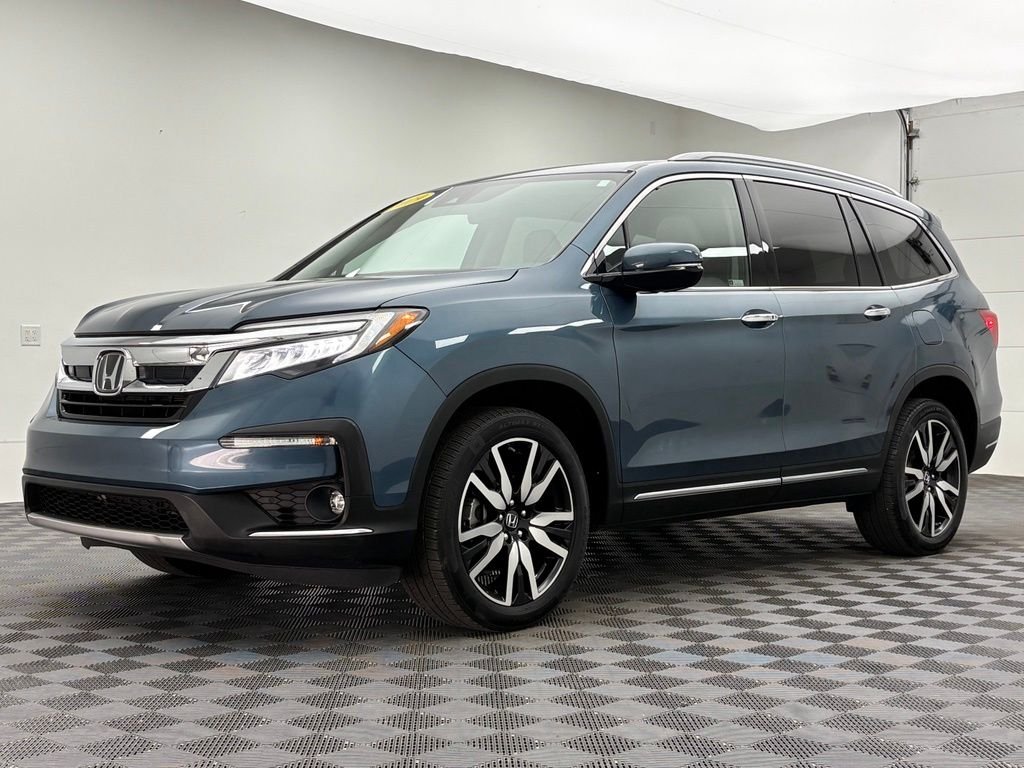 Used 2019 Steel Sapphire Metallic Honda Touring image 2