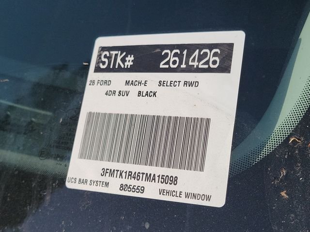 New 2026 Shadow Black Ford Select image 24