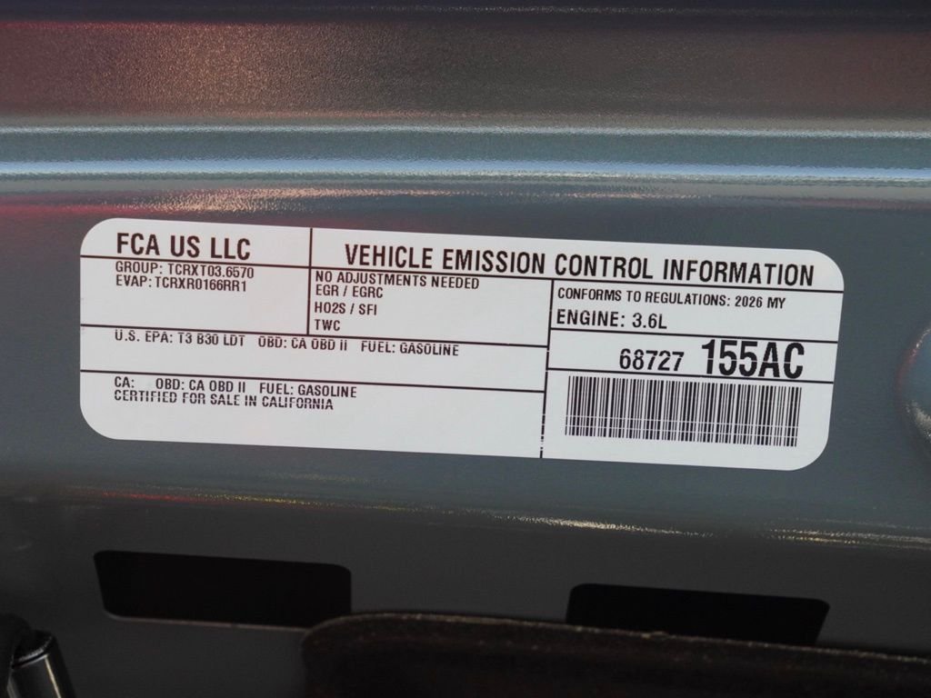 New 2026 Anvil Clear-Coat Exterior Paint Jeep Mojave image 25