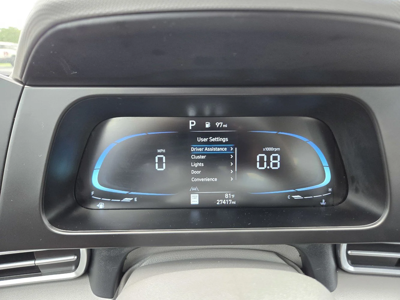 Used 2025 Serenity White Hyundai SEL Sport image 24