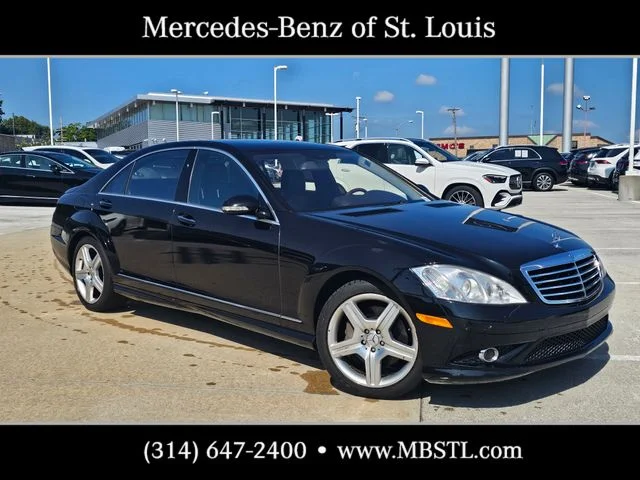Used 2008 Black Mercedes-Benz S 550 image 1