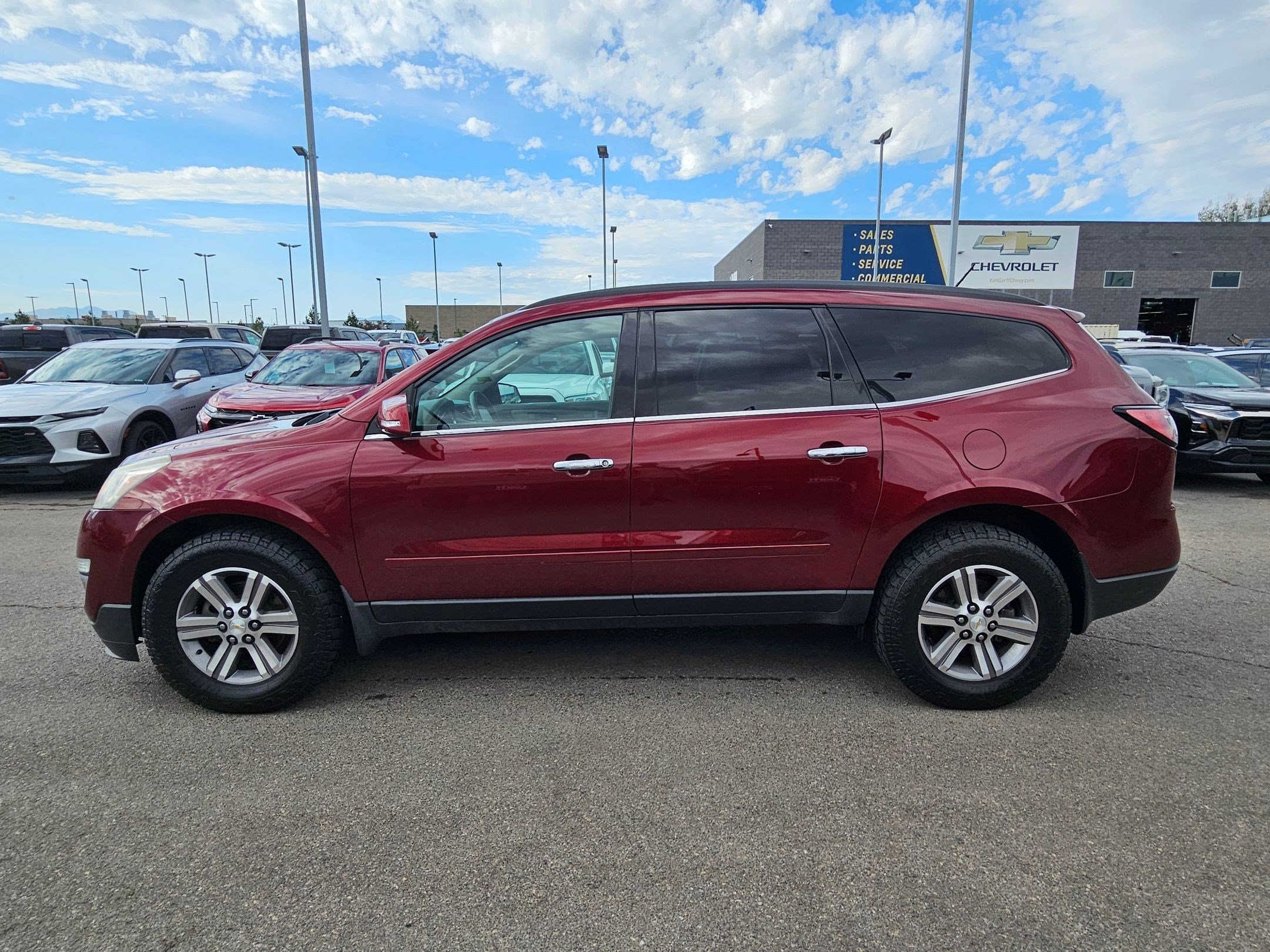 Used 2015 Siren Red Tintcoat Chevrolet LT image 7