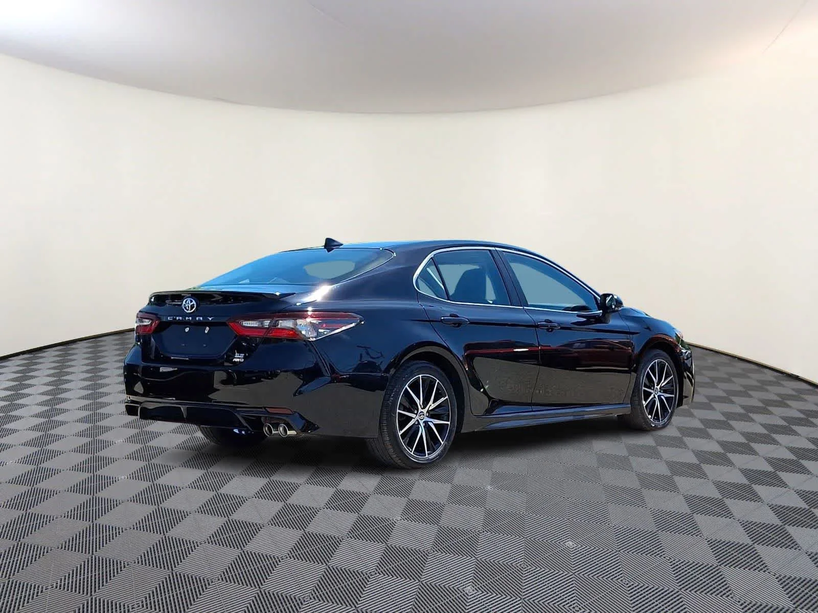 Certified Used 2024 Midnight Black Metallic Toyota SE image 6